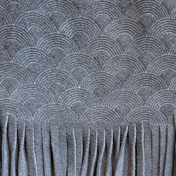 Street Level Faux Suede gray Purse - Picture 7 of 15